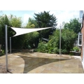 3.6m x 3.6m x 3.6m Premade Triangular Shade Sail Canopy - view 5